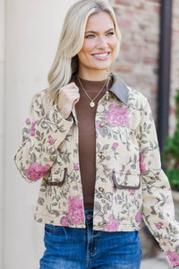 Where I Come From Taupe Jacket