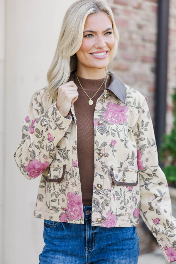 Where I Come From Taupe Jacket