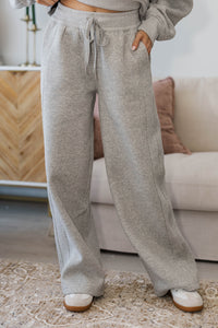 NURSING COLLECTION: Love In Every Layer Heather Gray Sweatpants
