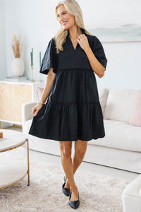 NURSING COLLECTION: Feeling Your Best Solid Black Dress