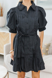 NURSING COLLECTION: Making Plans Black Dress