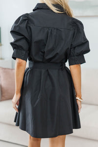 NURSING COLLECTION: Making Plans Black Dress
