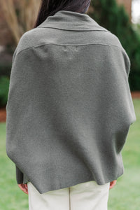 Cozy With A Good Book Olive Cardigan