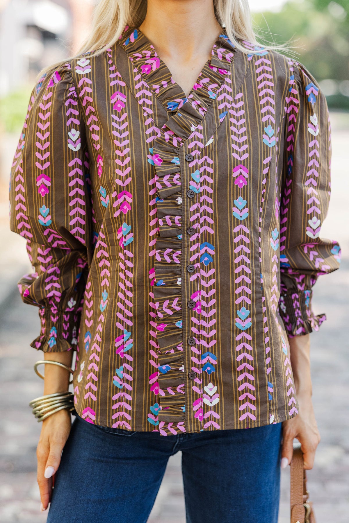 HARVEST FLORAL BLOUSE main image 0