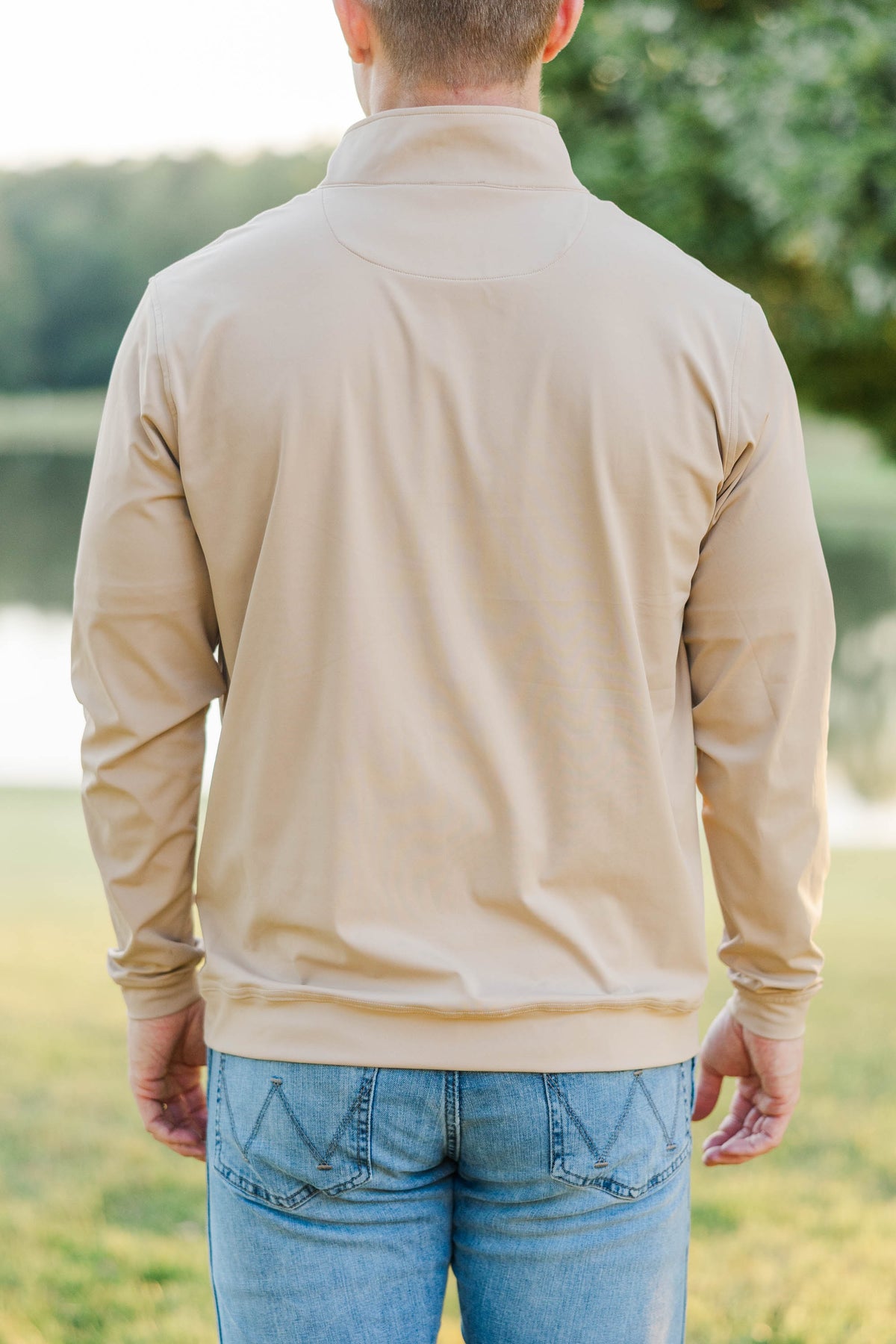 Mens: The Everyday Classic Brown Half-Zip Pullover – Shop the Mint