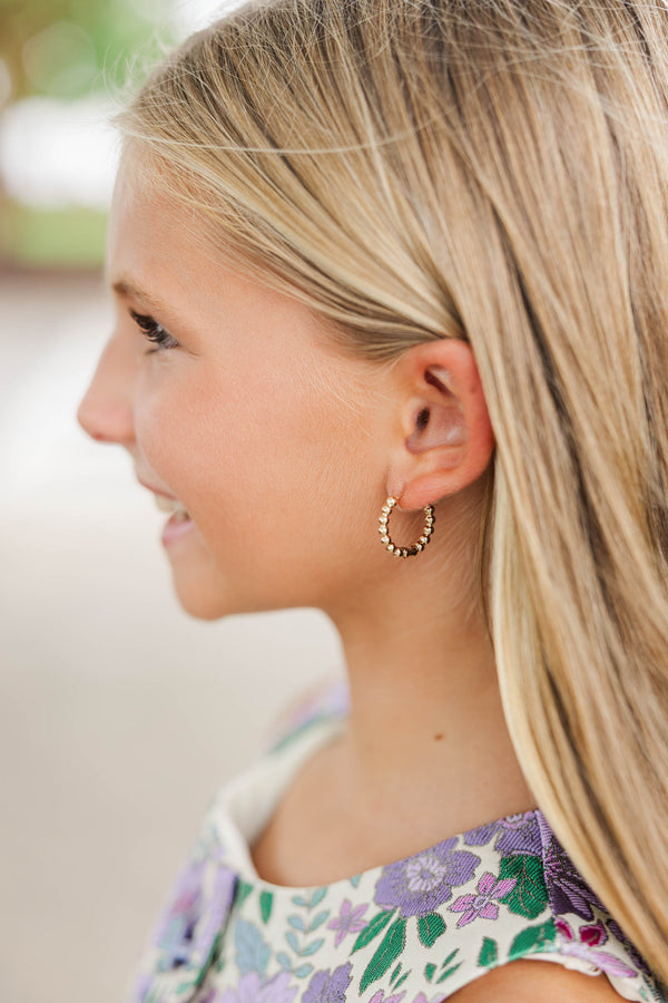 Girls: Gold Rush Beaded Earring