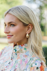 Golden Hour Teardrop Earrings