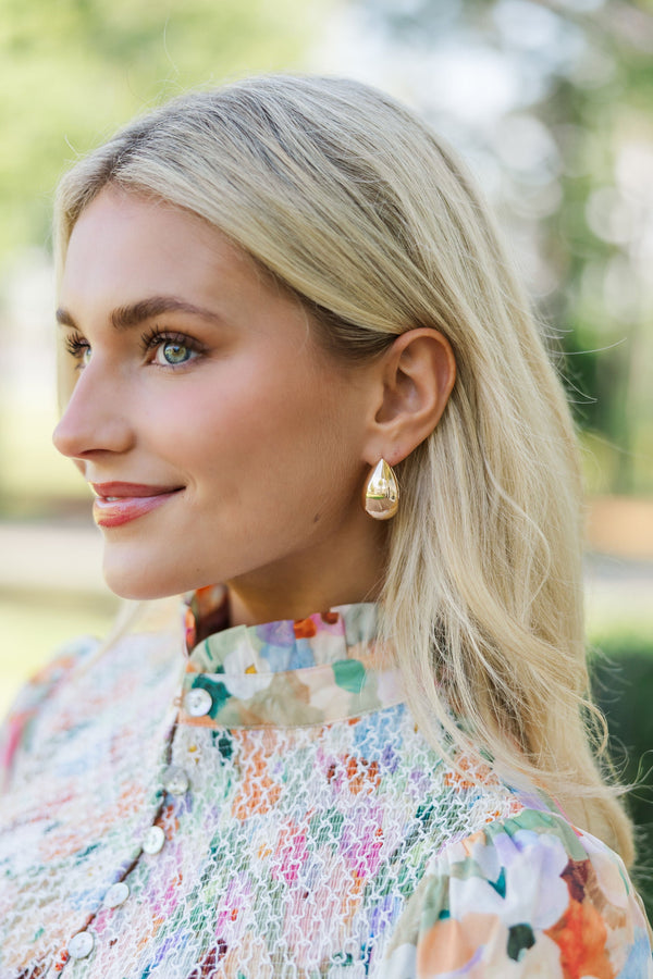 Golden Hour Teardrop Earrings