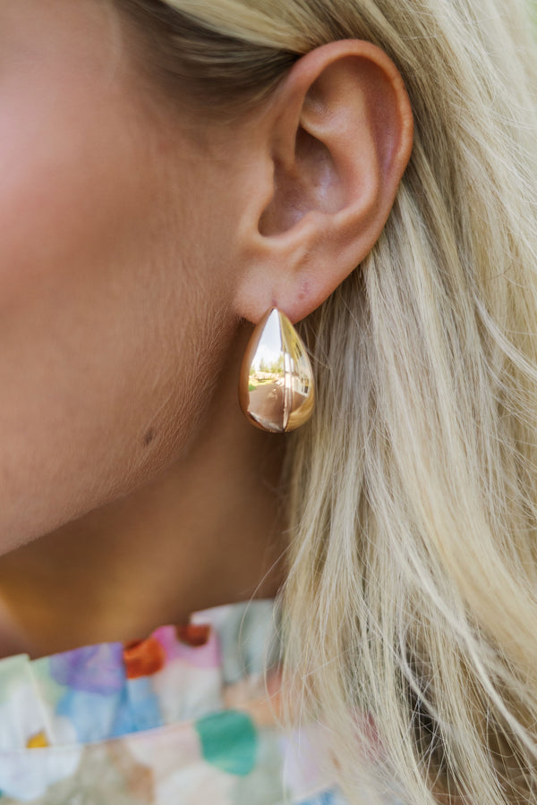 Golden Hour Teardrop Earrings