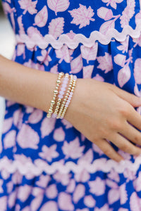 Girls: Sweet Like Candy Light Pink Bracelet Set