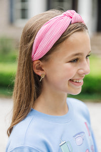 Girls: Ace It Yellow Tennis Racket Earrings