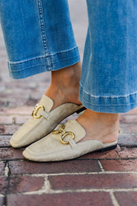 Just Glow With It Gold Flats
