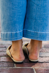 Just Glow With It Gold Flats