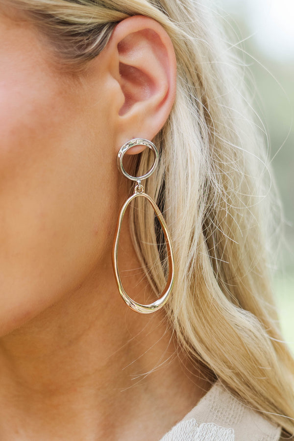 In Your Grace Gold Earrings