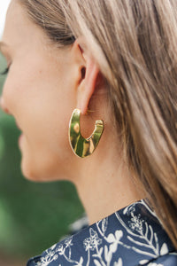 Made To Shine Gold Earrings