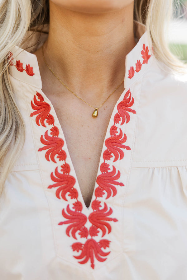 Lovely Little Thing Gold Necklace