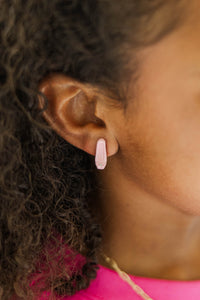 Girls: Pirouette Pink Earrings Set
