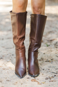 Planting Roots Brown Boots