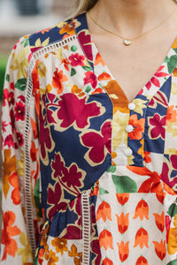 Taking My Time White Blouse