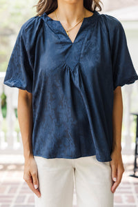Classic Coast Navy Top