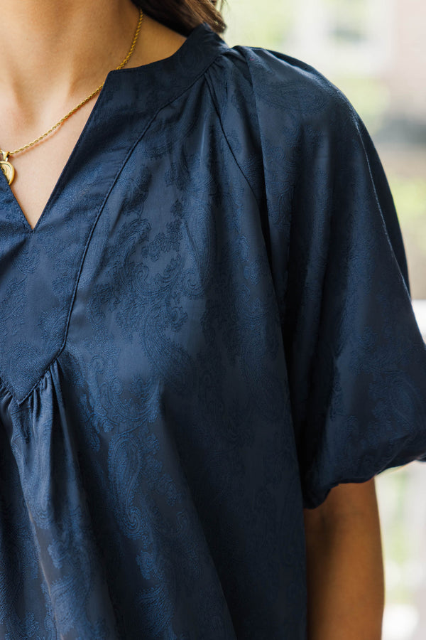 Classic Coast Navy Top