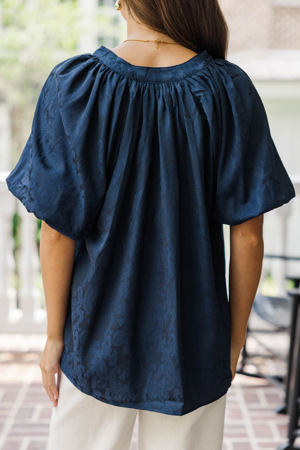 Classic Coast Navy Top