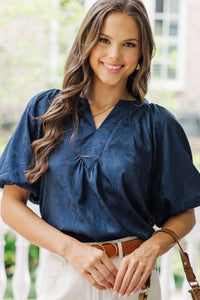 Classic Coast Navy Top