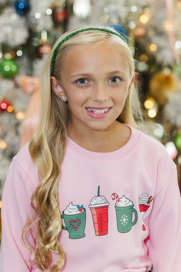 Girls: My Perfect Piece Emerald Sparkle Headband