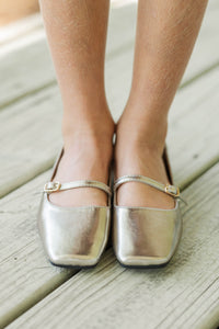 Girls: The Kacie Gold Flats