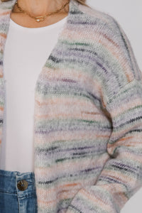 Minty Fresh Striped Cardigan