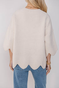 No Doubt About It Cream Sweater