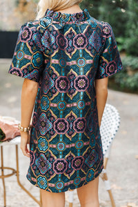 Blissful Beauty Black Shift Dress