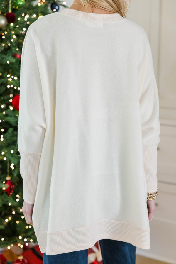 Always Fun Cream Tunic