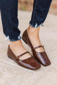 Downtown Darling Brown Flats