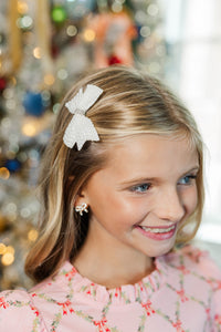 Girls: Simply You Pearl Bow Clip