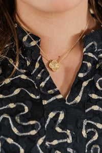 Girls: Shine On Gold Pendant Necklace