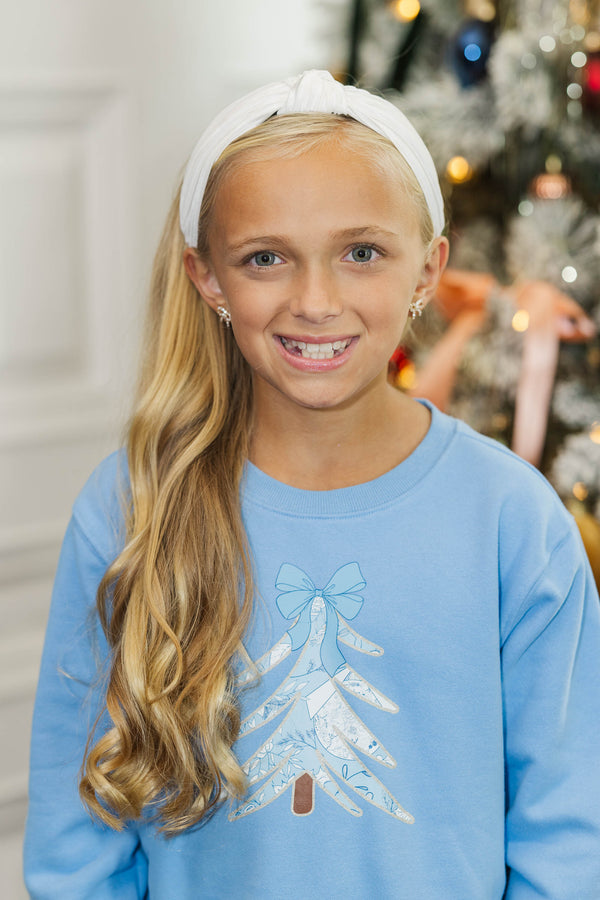 Girls: Good All Year White Headband