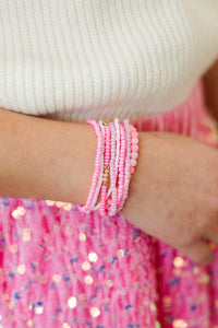 Girls: The Poppy Mae Blush Pink Bracelet