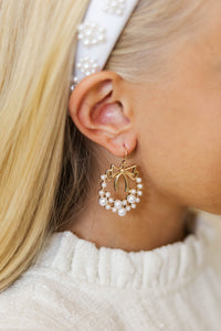Girls: Forever Favorite Pearl Wreath Earrings