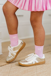 Girls: The Sleepover Pink Socks