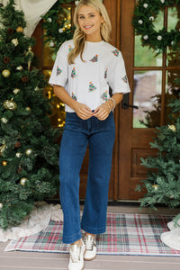 Just a Little Sweet White Tree Tee