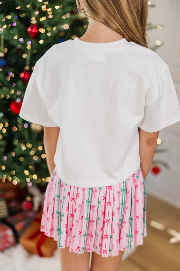 Girls: Favorite Season Fun Sequin Christmas Tree Top