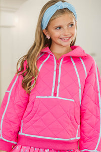 Girls: Athleisure Pink Colorblock Gift Set