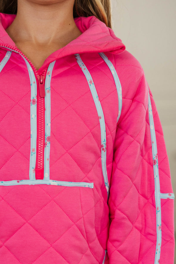 Girls: Athleisure Pink Colorblock Gift Set