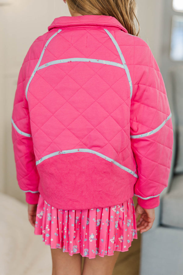 Girls: Athleisure Pink Colorblock Gift Set