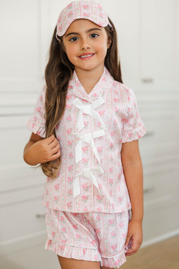 Girls: Sleepover Pink Ditsy Floral Gift Set