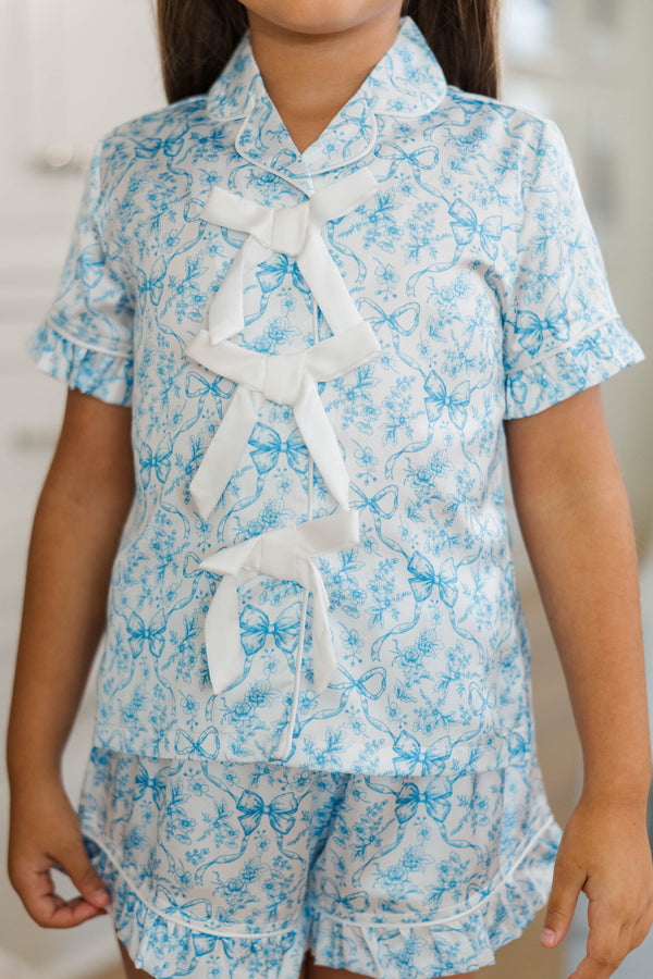 Girls: Sleepover Light Blue Toile Gift Set