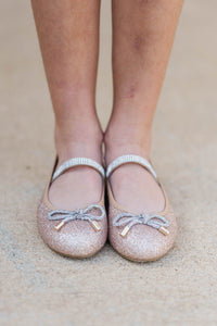 Girls: Glitz & Glam Gold Glitter Flat