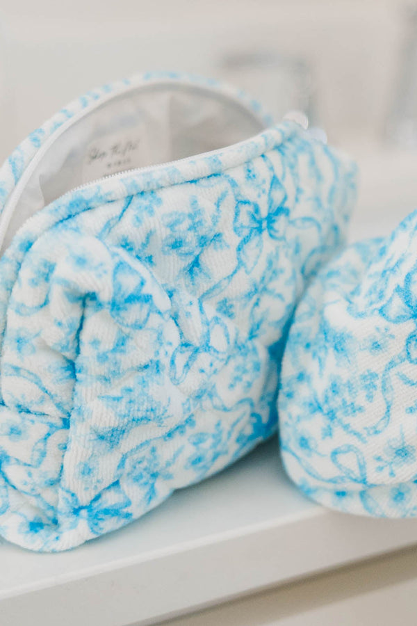 Girls: The Get Ready With Me Blue Toile Gift Set