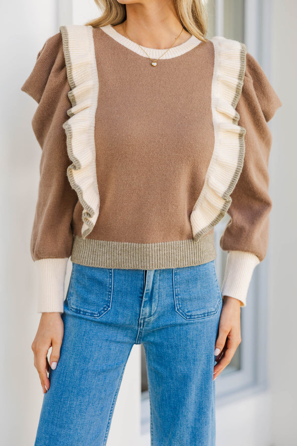 Forever My Favorite Brown Sweater